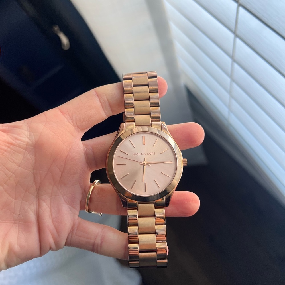 Michael Kors Rose Gold Watch